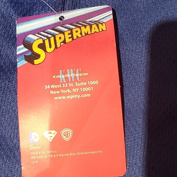 3 for $30 NWT Superman Tank Top & Track Shorts Set - Picture 4 of 5